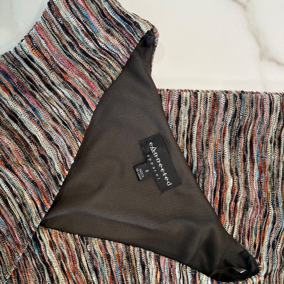 Flattering colorul layered fitting dress - Picture 5 of 7